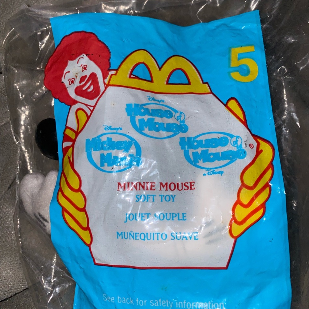 2001 McDonald’s Happy Meal NIB House of Mouse Minnie Mouse #5